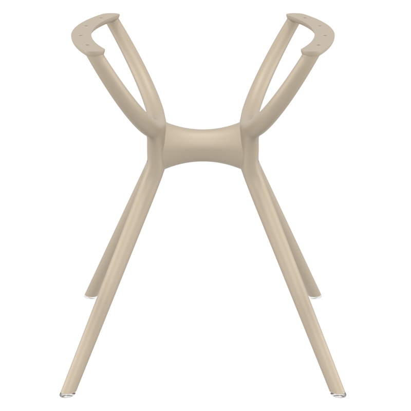 0009468 AIR ΒΑΣΗ TAUPE SMALL 58X58X72,5εκ. ΠΟΛ/ΝΙΟΥ - Image 2