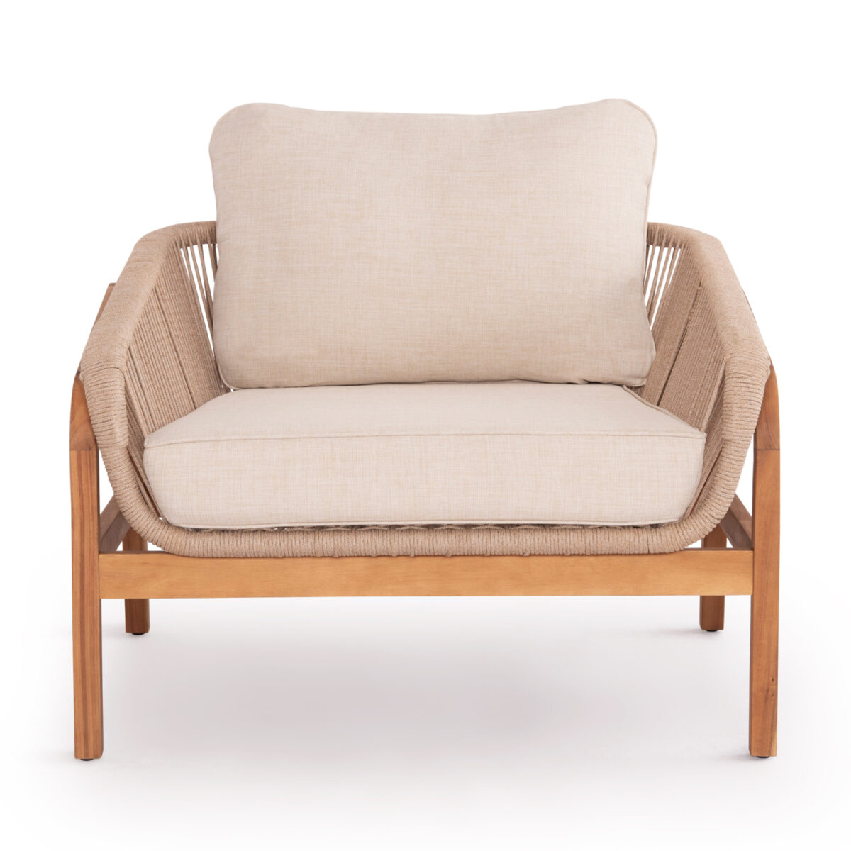 ΠΟΛΥΘΡΟΝΑ ΕΞ.ΧΩΡΟΥ OASIS SM6226 ΞΥΛΟ ΑΚΑΚΙΑΣ-ΑΛΟΥΜΙΝΙΟ & ΣΧΟΙΝΙ ΜΠΕΖ 92x80x71,5-82Υ - Image 2