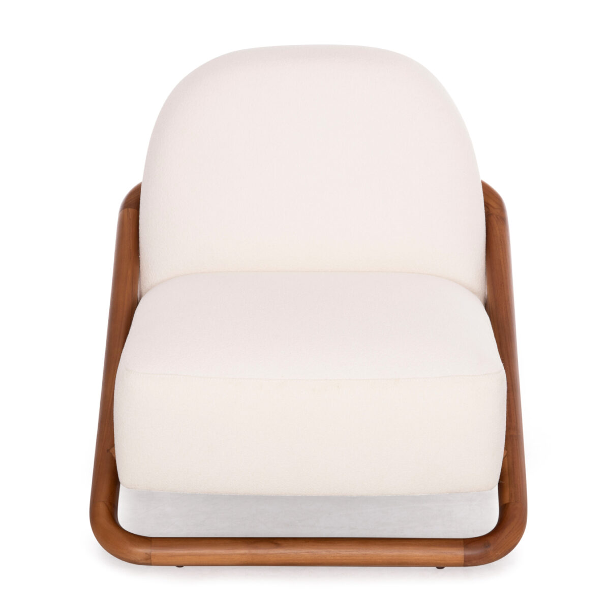 ΠΟΛΥΘΡΟΝΑ LOUNGE RAMROD SM9967 ΞΥΛΟ TEAK ΦΥΣΙΚΟ-ΕΚΡΟΥ ΜΠΟΥΚΛΕ 76x84x51-77,5Υεκ. - Image 3