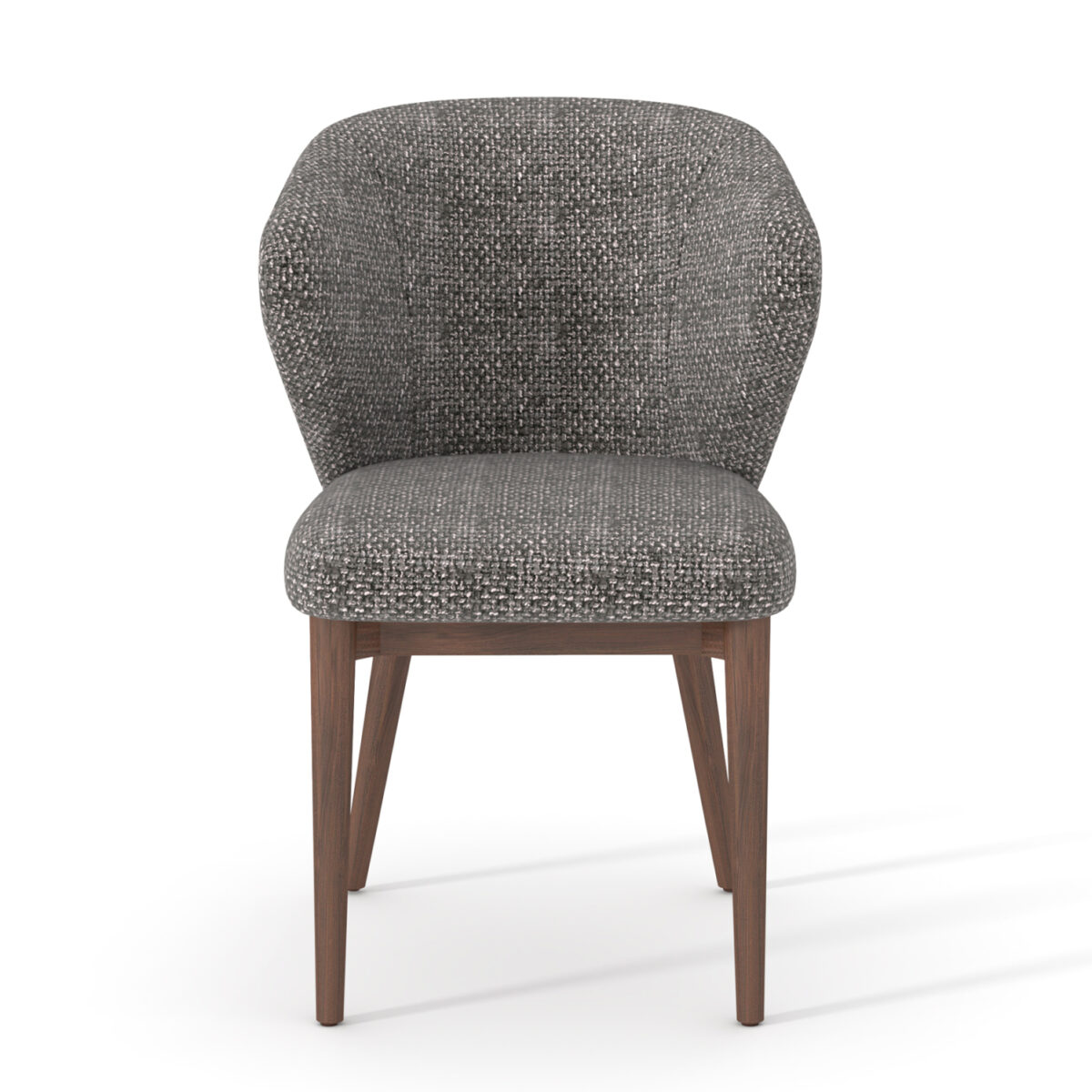 Καρέκλα Τραπεζαρίας Swaive SM18105.02 ύφασμα Γκρι-Πόδια Φράξινου 57x61x81Υεκ. - Image 3