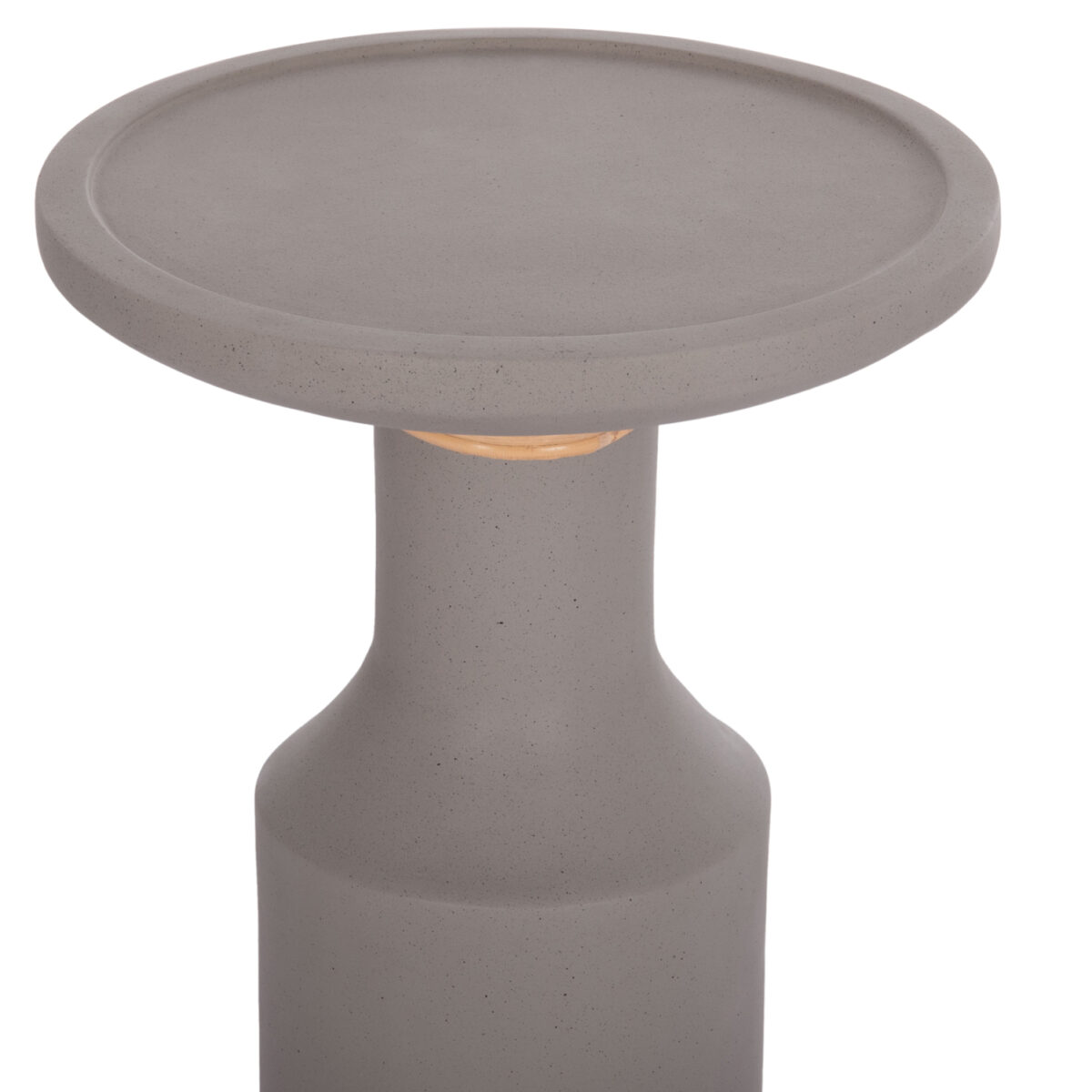 boithitiko-trapezi-fb91816903-fiber-ceme-3 ΒΟΗΘΗΤΙΚΟ ΤΡΑΠΕΖΙ TRED(T) HM18169.03 FIBER CEMENT ΓΚΡΙ-ΦΥΣΙΚΟ RATTAN--Φ40x61Υεκ. - Image 4