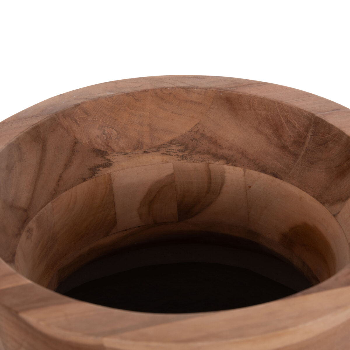 ΔΙΑΚΟΣΜΗΤΙΚΟ ΒΑΖΟ ΔΑΠΕΔΟΥ LINTER HM4662.03S FIBER CEMENT ΓΚΡΙ--ΞΥΛΟ ΤΕΑΚ Φ34x60Υεκ. - Image 8