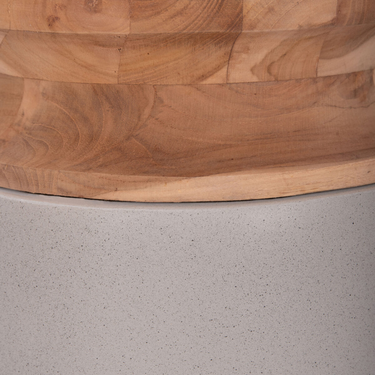 ΔΙΑΚΟΣΜΗΤΙΚΟ ΒΑΖΟ ΔΑΠΕΔΟΥ LINTER HM4662.03S FIBER CEMENT ΓΚΡΙ--ΞΥΛΟ ΤΕΑΚ Φ34x60Υεκ. - Image 9