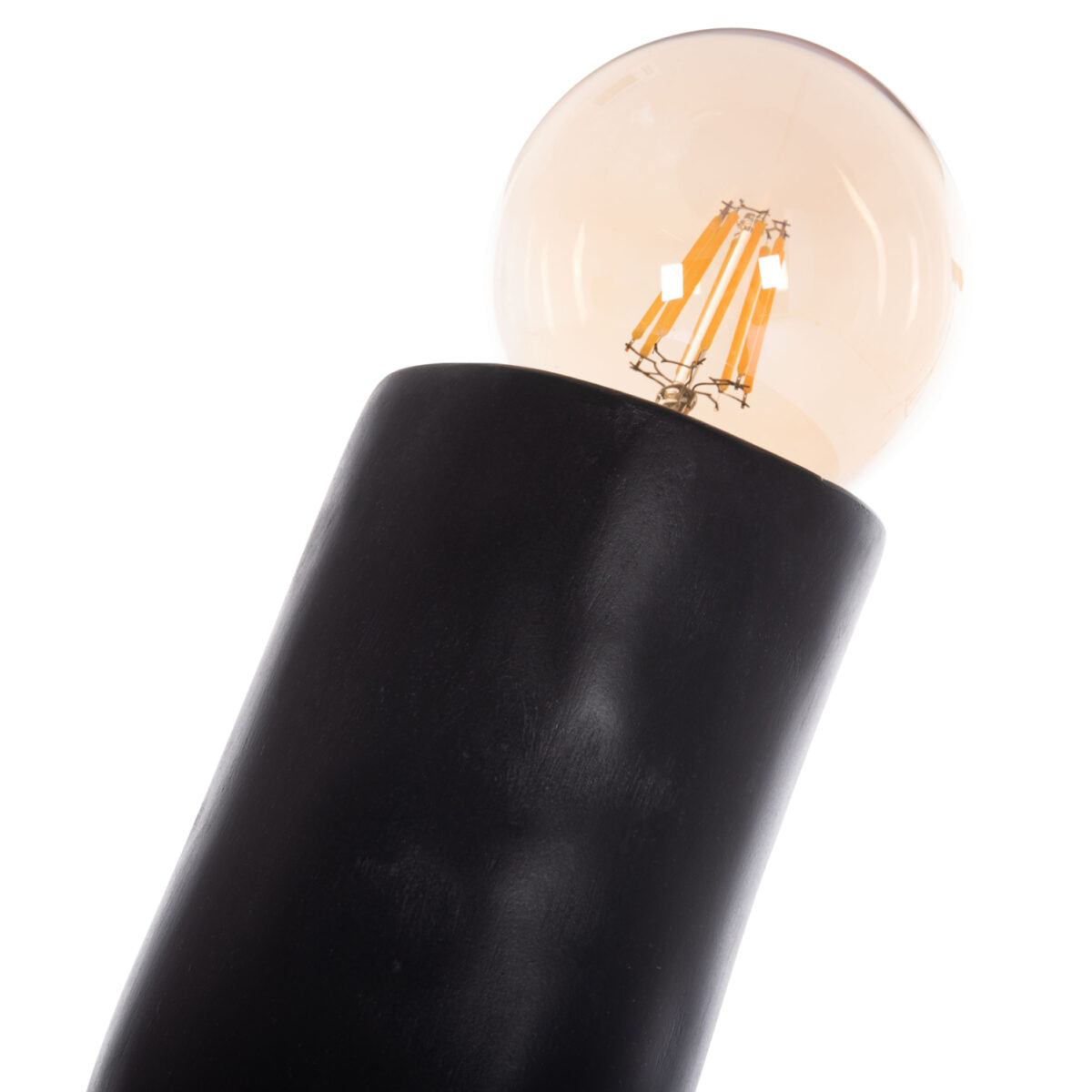 ΔΙΑΚΟΣΜΗΤΙΚΟ ΦΩΤΙΣΤΙΚΟ ΔΑΠΕΔΟΥ TUSKEN HM4702.01 FIBER CEMENT-ΜΑΥΡΟ 50x43x145Υεκ. - Image 9