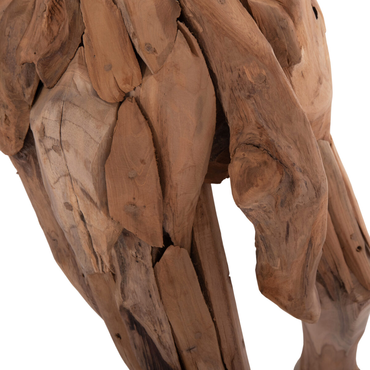 ΔΙΑΚΟΣΜΗΤΙΚΟ ΓΑΙΔΟΥΡΑΚΙ HM4387 ΑΝΑΚΥΛΩΜΕΝΟ ΞΥΛΟ ΤΕΑΚ ΣΕ ΦΥΣΙΚΟ 103x33x99,5Υεκ. - Image 10