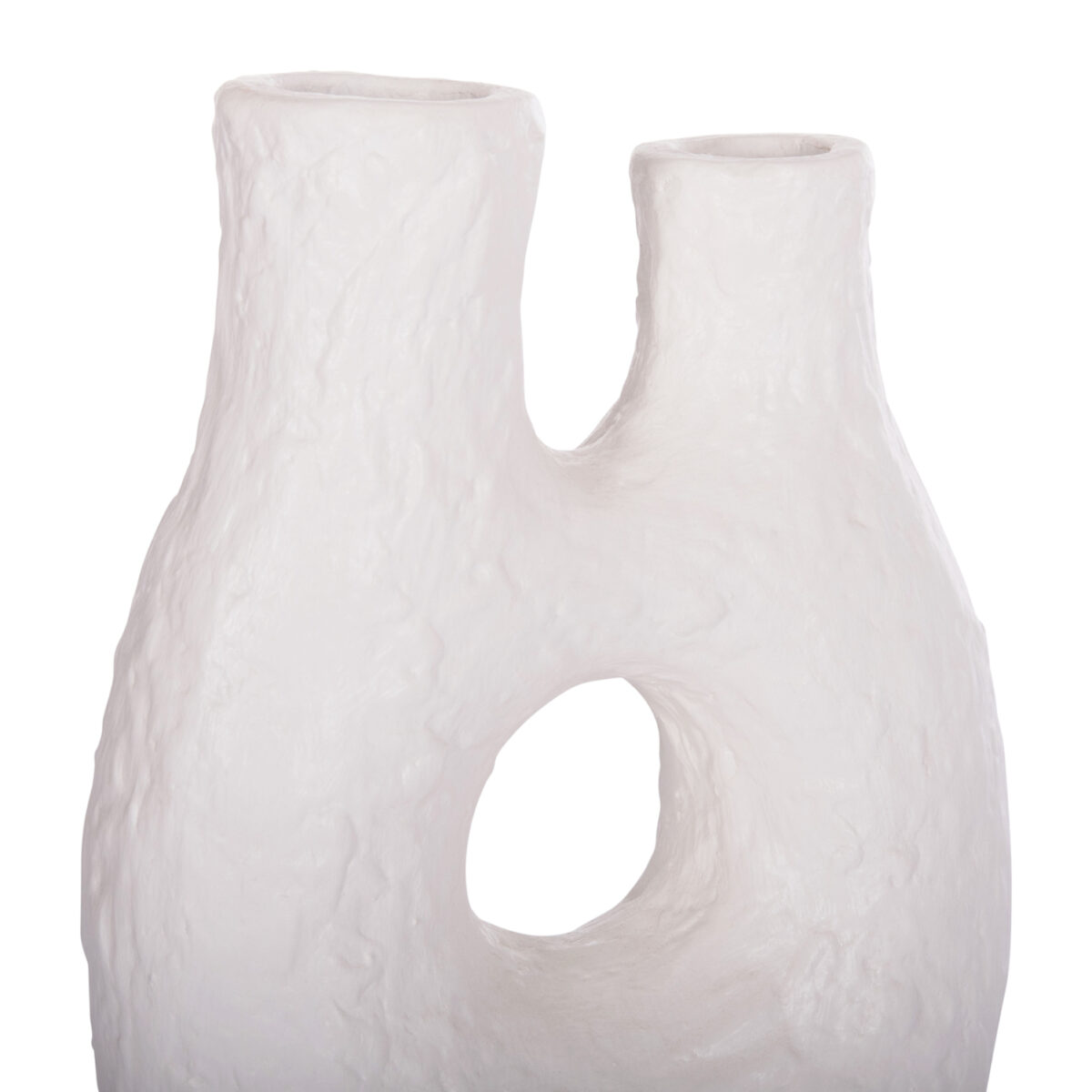 ΕΠΙΤΡΑΠΕΖΙΟ ΔΙΑΚΟΣΜΗΤΙΚΟ ΒΑΖΟ NAMENTIS HM4665.02L ΛΕΥΚΗ ΤΕΡΑΚΟΤΑ--27x13.5x37Υεκ - Image 6