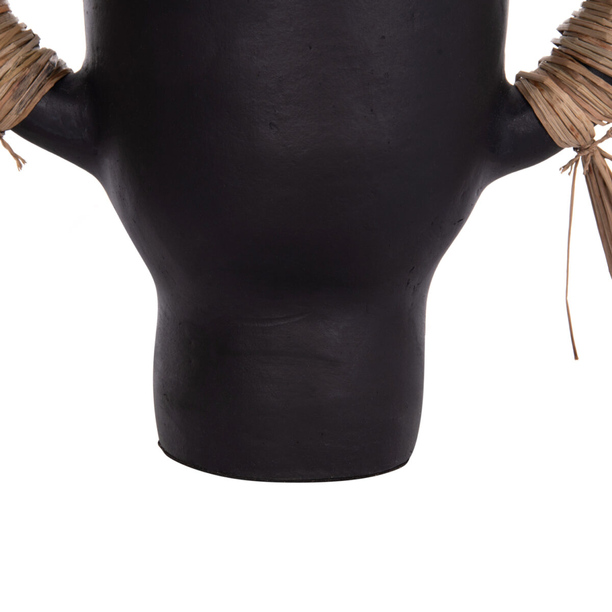 epitrapezio-diakosmitiko-bazo-fb9466801s-8 ΕΠΙΤΡΑΠΕΖΙΟ ΔΙΑΚΟΣΜΗΤΙΚΟ ΒΑΖΟ ALICA HM4668.01S ΜΑΥΡΗ ΤΕΡΑΚΟΤΑ & GRASS--55x19x34Υεκ - Image 9