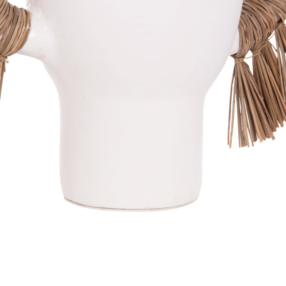 ΕΠΙΤΡΑΠΕΖΙΟ ΔΙΑΚΟΣΜΗΤΙΚΟ ΒΑΖΟ ALICA HM4668.02L ΛΕΥΚΗ ΤΕΡΑΚΟΤΑ & GRASS--64x22x38Υεκ - Image 9