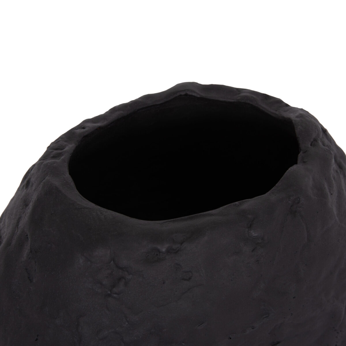 ΕΠΙΤΡΑΠΕΖΙΟ ΔΙΑΚΟΣΜΗΤΙΚΟ ΒΑΖΟ NAMENTIS HM4673.01L ΜΑΥΡΗ ΤΕΡΑΚΟΤΑ--26.5x16x36.5Υεκ - Image 5