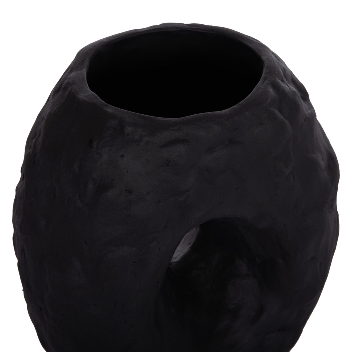 ΕΠΙΤΡΑΠΕΖΙΟ ΔΙΑΚΟΣΜΗΤΙΚΟ ΒΑΖΟ NAMENTIS HM4673.01S ΜΑΥΡΗ ΤΕΡΑΚΟΤΑ--22x13x28Υεκ - Image 6