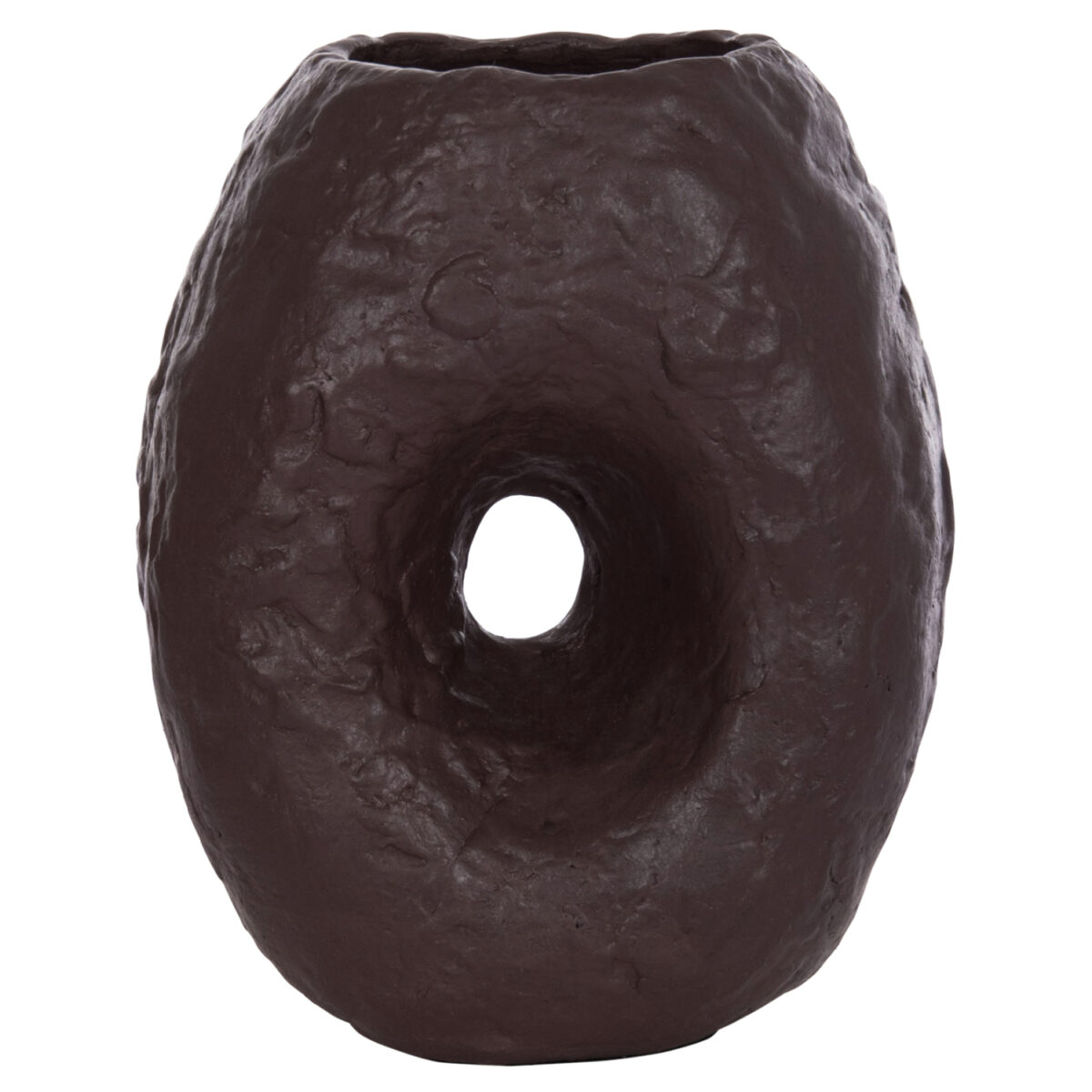 ΕΠΙΤΡΑΠΕΖΙΟ ΔΙΑΚΟΣΜΗΤΙΚΟ ΒΑΖΟ NAMENTIS HM4673.07S ΣΟΚΟΛΑΤΙ ΤΕΡΑΚΟΤΑ--22x13x28Υεκ - Image 3