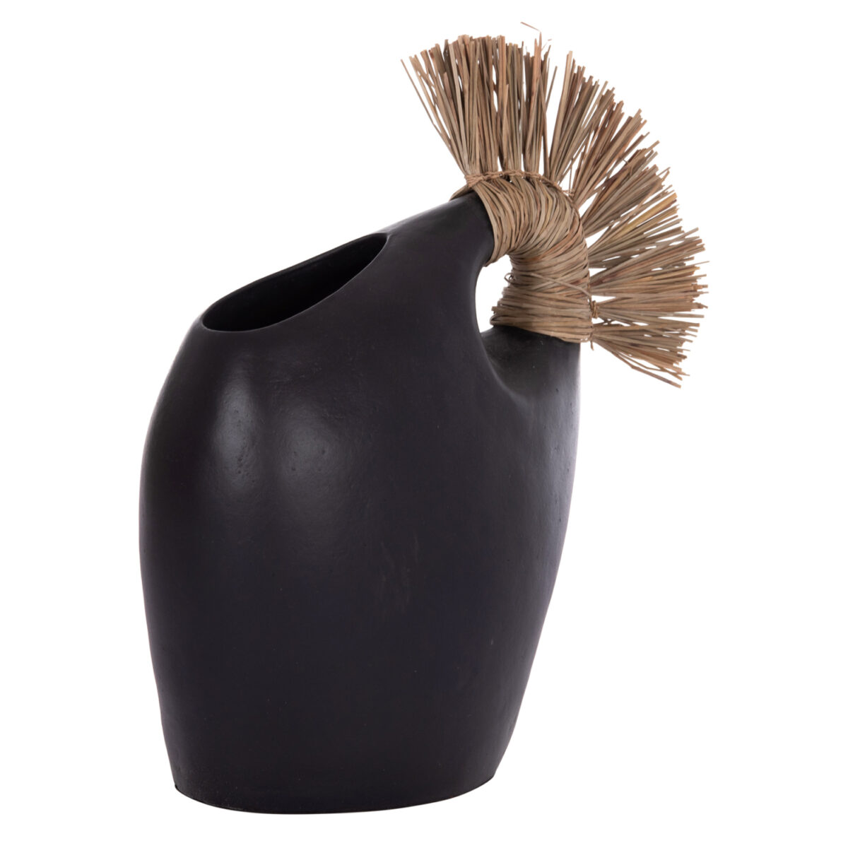 epitrapezio-diakosmitiko-fb9467101-mayri-2 ΕΠΙΤΡΑΠΕΖΙΟ ΔΙΑΚΟΣΜΗΤΙΚΟ ALICA2 HM4671.01 ΜΑΥΡΗ ΤΕΡΑΚΟΤΑ & GRASS--44x18x50Υεκ. - Image 3