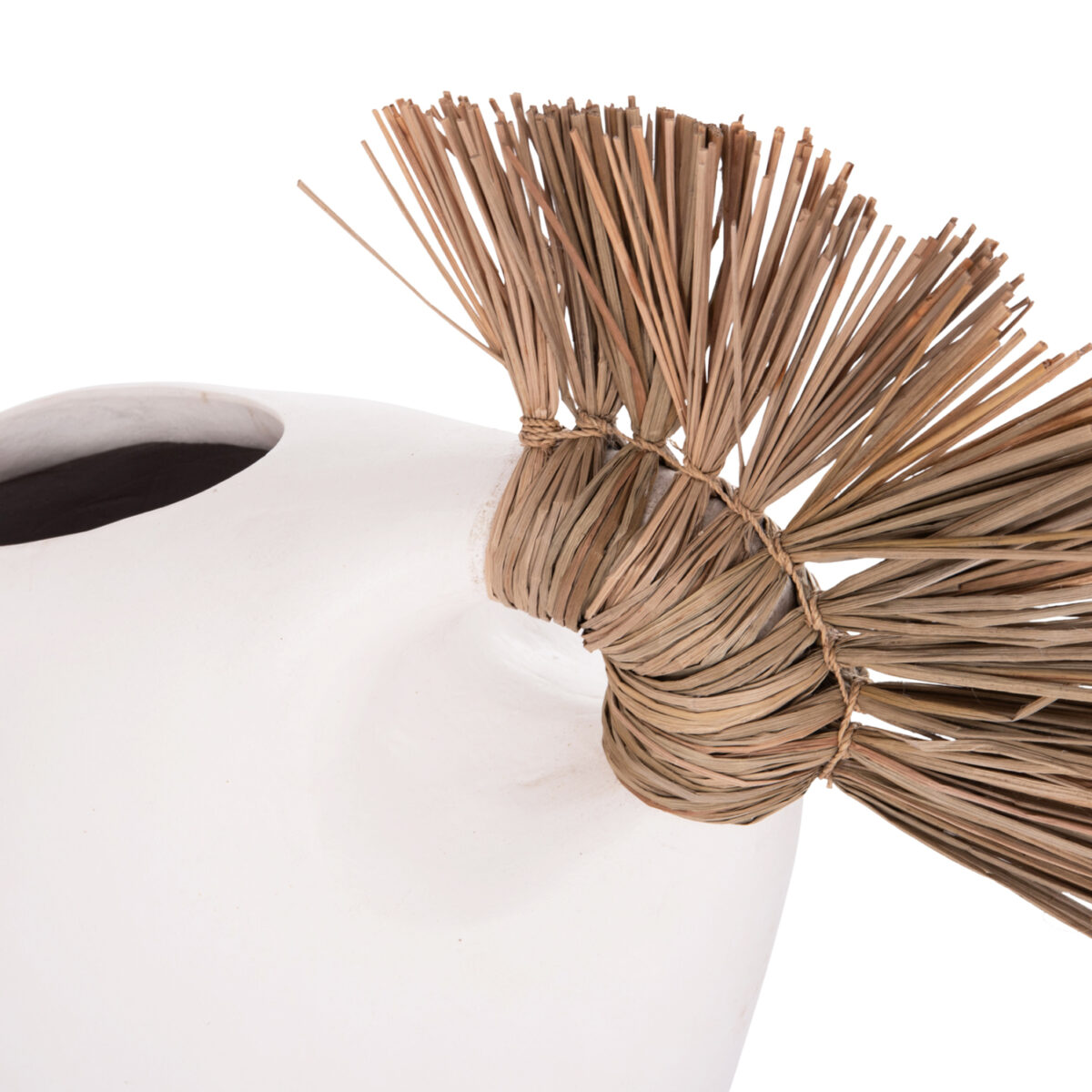 ΕΠΙΤΡΑΠΕΖΙΟ ΔΙΑΚΟΣΜΗΤΙΚΟ ALICA2 HM4671.02 ΛΕΥΚΗ ΤΕΡΑΚΟΤΑ & GRASS--44x18x50Υεκ. - Image 7