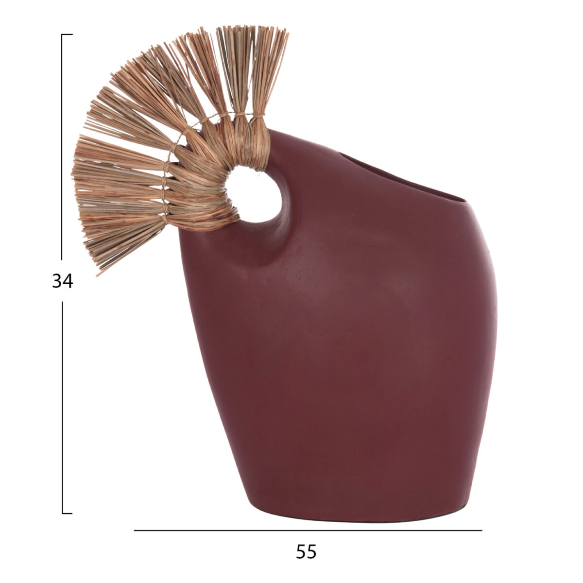 epitrapezio-diakosmitiko-fb9467106-byssi-1 ΕΠΙΤΡΑΠΕΖΙΟ ΔΙΑΚΟΣΜΗΤΙΚΟ ALICA2 HM4671.06 ΒΥΣΣΙΝΙ ΤΕΡΑΚΟΤΑ & GRASS--44x18x50Υεκ. - Image 2