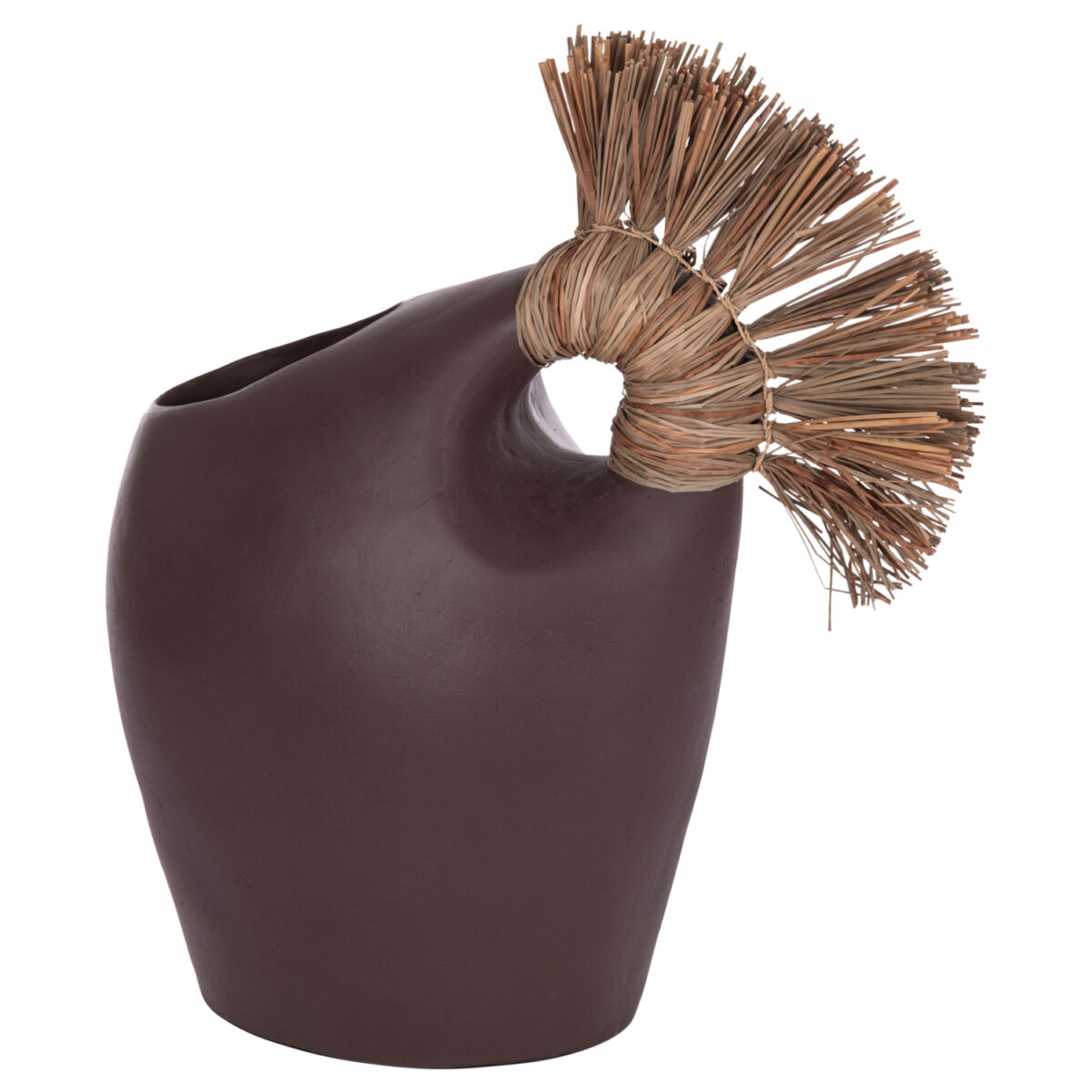 ΕΠΙΤΡΑΠΕΖΙΟ ΔΙΑΚΟΣΜΗΤΙΚΟ ALICA2 HM4671.07 ΣΟΚΟΛΑΤΙ ΤΕΡΑΚΟΤΑ & GRASS--44x18x50Υεκ. - Image 4