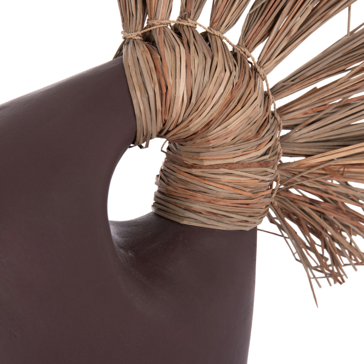 ΕΠΙΤΡΑΠΕΖΙΟ ΔΙΑΚΟΣΜΗΤΙΚΟ ALICA2 HM4671.07 ΣΟΚΟΛΑΤΙ ΤΕΡΑΚΟΤΑ & GRASS--44x18x50Υεκ. - Image 10