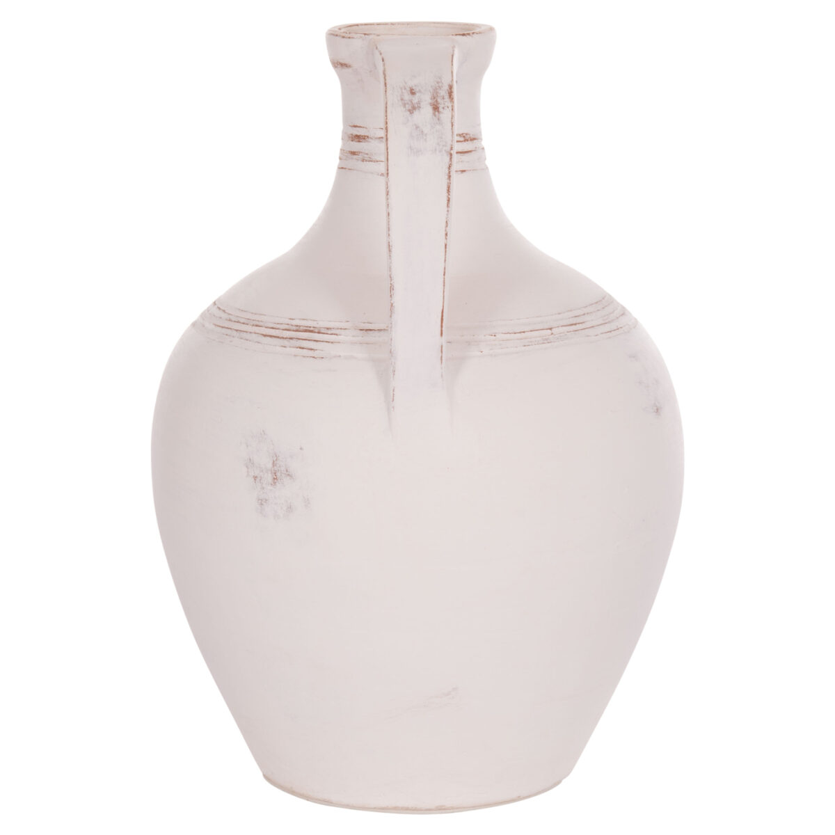 ΔΙΑΚΟΣΜΗΤΙΚΟΣ ΑΜΦΟΡΕΑΣ FEAX HM4676.02S ΛΕΥΚΗ ΤΕΡΑΚΟΤΑ--35x35x48Υεκ. - Image 4