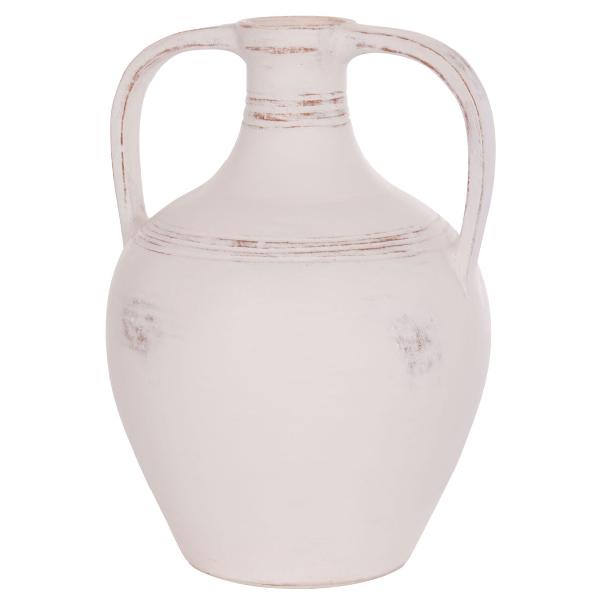 ΔΙΑΚΟΣΜΗΤΙΚΟΣ ΑΜΦΟΡΕΑΣ FEAX HM4676.02S ΛΕΥΚΗ ΤΕΡΑΚΟΤΑ--35x35x48Υεκ. - Image 5