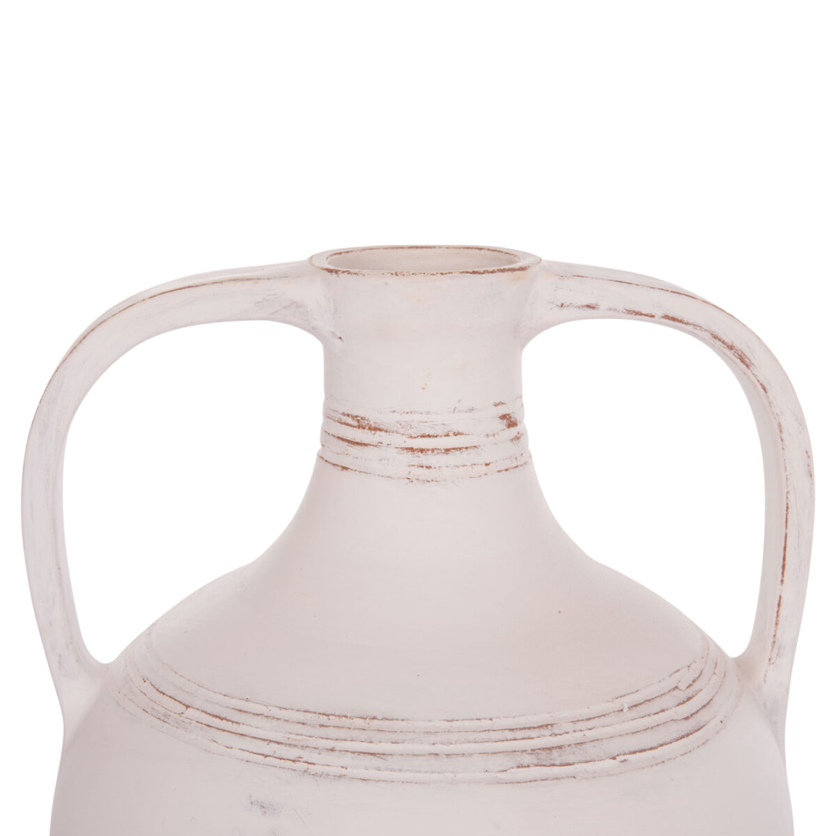 ΔΙΑΚΟΣΜΗΤΙΚΟΣ ΑΜΦΟΡΕΑΣ FEAX HM4676.02S ΛΕΥΚΗ ΤΕΡΑΚΟΤΑ--35x35x48Υεκ. - Image 6