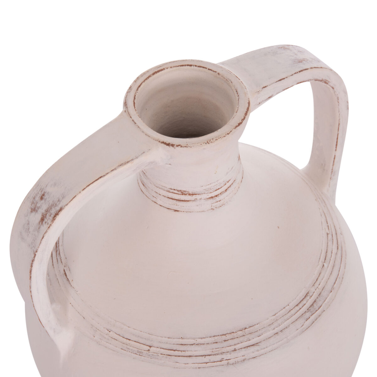 ΔΙΑΚΟΣΜΗΤΙΚΟΣ ΑΜΦΟΡΕΑΣ FEAX HM4676.02S ΛΕΥΚΗ ΤΕΡΑΚΟΤΑ--35x35x48Υεκ. - Image 7