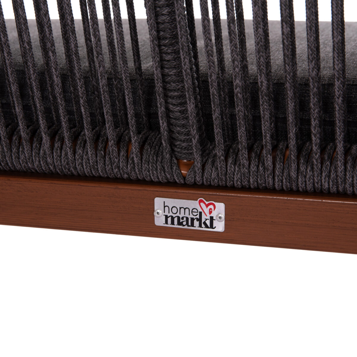 ΚΑΝΑΠΕΣ 2ΘΕΣΙΟΣ MYRTIA HM5550.11 AΛΟΥΜΙΝΙΟ ΚΑΦΕ--ΑΝΘΡΑΚΙ P.E. ΣΧΟΙΝΙ 123x61x90Υεκ - Image 10