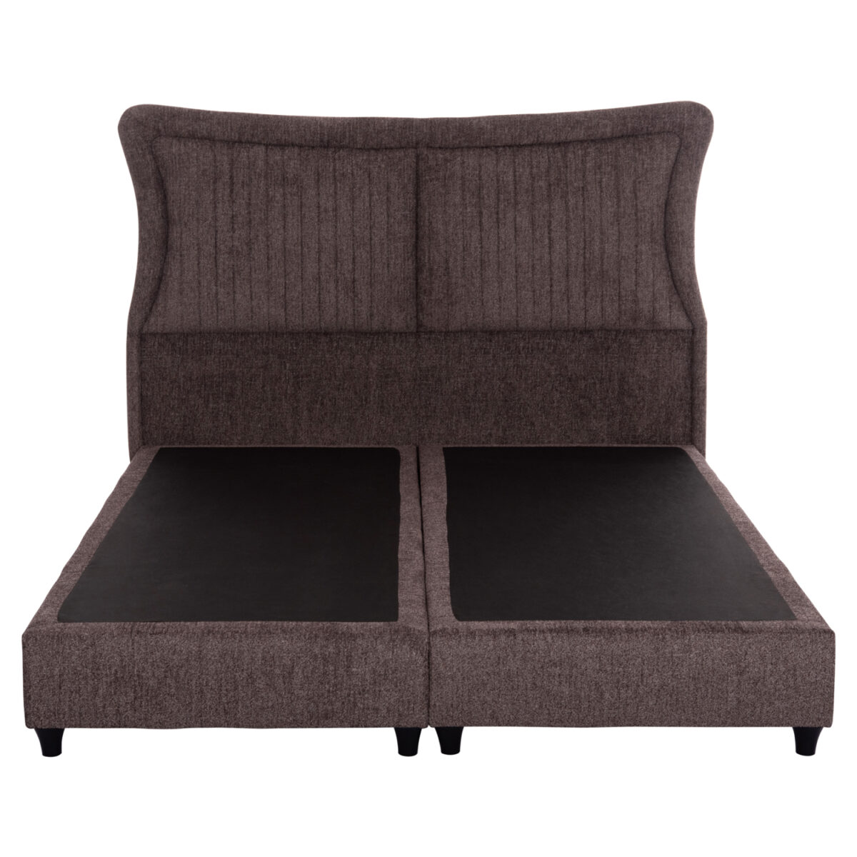 ΚΡEΒΑΤΙ ΔΙΠΛΟ NESTOR HM715.02 ΥΦΑΣΜΑ TEDDY ΚΑΦΕ--ΓΙΑ ΣΤΡΩΜΑ 160x200εκ. - Image 4