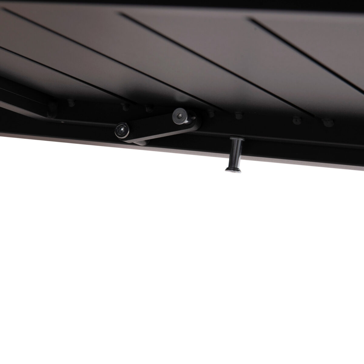 ΣΕΤ ΤΡΑΠΕΖΑΡΙΑΣ ΕΞ.ΧΩΡΟΥ 7ΤΜΧ KRUM HM21156 ΣΚΟΥΡΟ ΓΚΡΙ ΑΛΟΥΜΙΝΙΟ & P.Ε.ΣΧΟΙΝΙ - Image 7