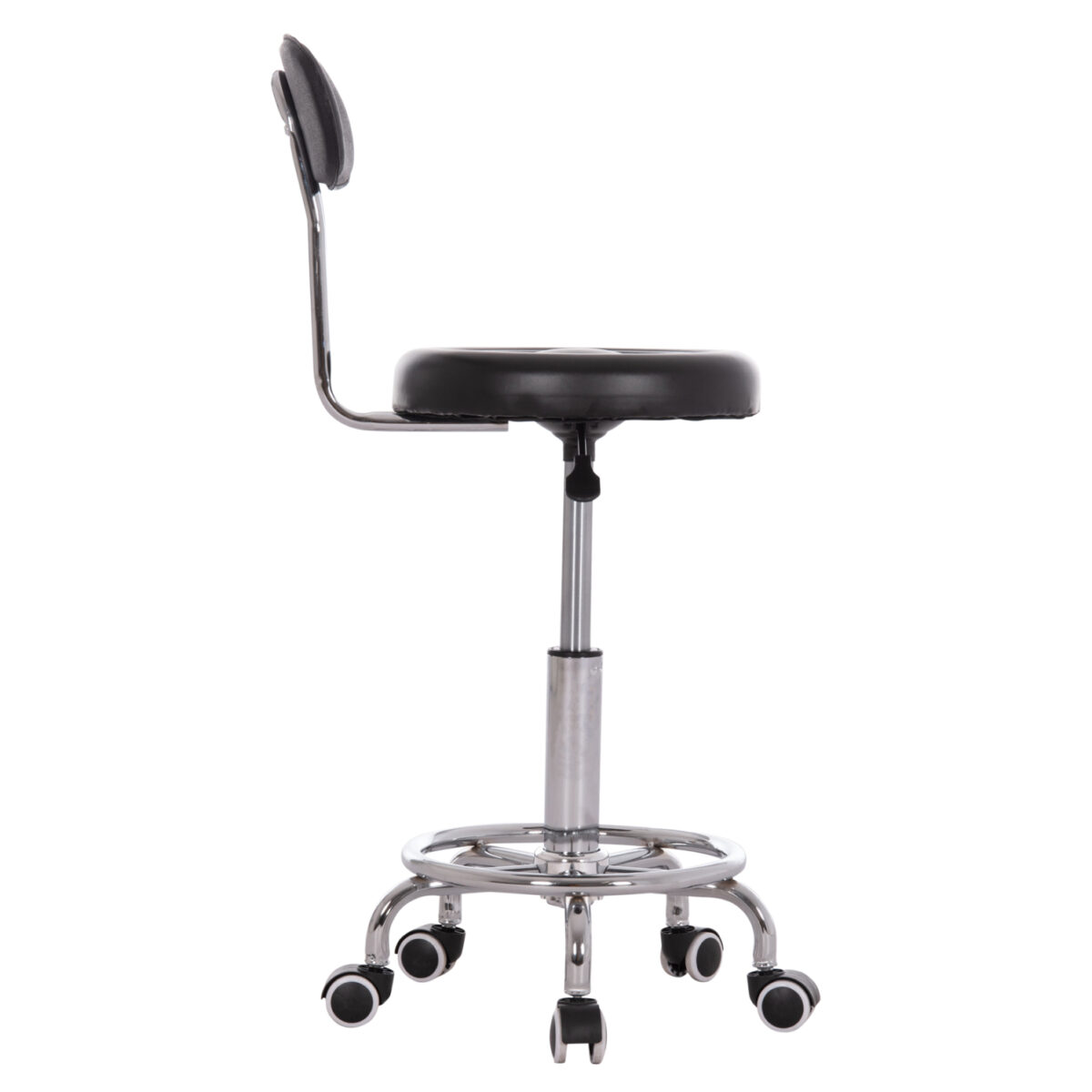 ΣΚΑΜΠΟ ΠΕΡΙΣΤΡΕΦΟΜΕΝΟ ΣΧΕΔΙΑΣΤΗΡΙΟΥ IRIS HM211.21 PU ΜΑΥΡΟ HOMEMARKT 34x43x86,5Υεκ. - Image 4