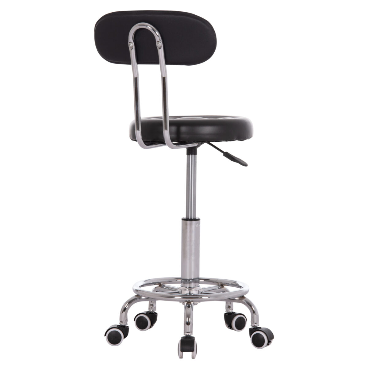 ΣΚΑΜΠΟ ΠΕΡΙΣΤΡΕΦΟΜΕΝΟ ΣΧΕΔΙΑΣΤΗΡΙΟΥ IRIS HM211.21 PU ΜΑΥΡΟ HOMEMARKT 34x43x86,5Υεκ. - Image 5