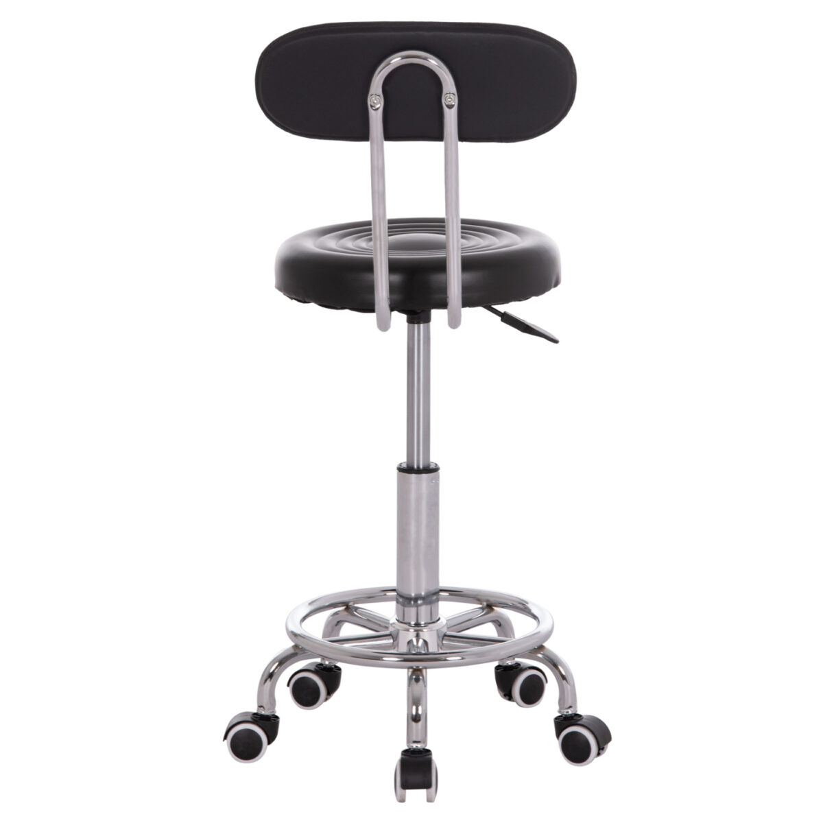 ΣΚΑΜΠΟ ΠΕΡΙΣΤΡΕΦΟΜΕΝΟ ΣΧΕΔΙΑΣΤΗΡΙΟΥ IRIS HM211.21 PU ΜΑΥΡΟ HOMEMARKT 34x43x86,5Υεκ. - Image 6