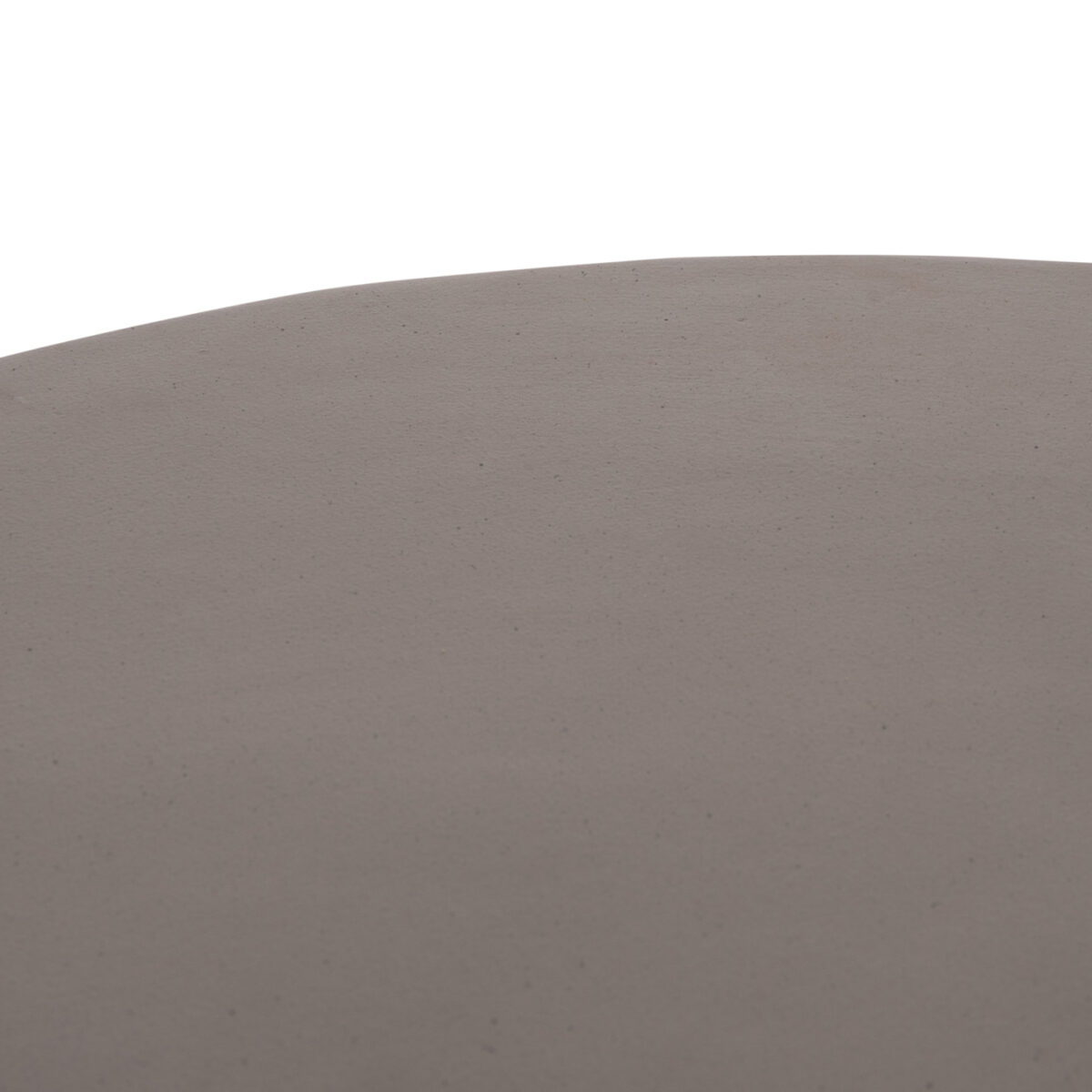 ΤΡΑΠΕΖΙ ΣΑΛΟΝΙΟΥ ΣΤΡΟΓΓΥΛΟ ALLAN HM18162.03 FIBER CEMENT ΣΕ ΓΚΡΙ--Φ92x49Υεκ. - Image 7