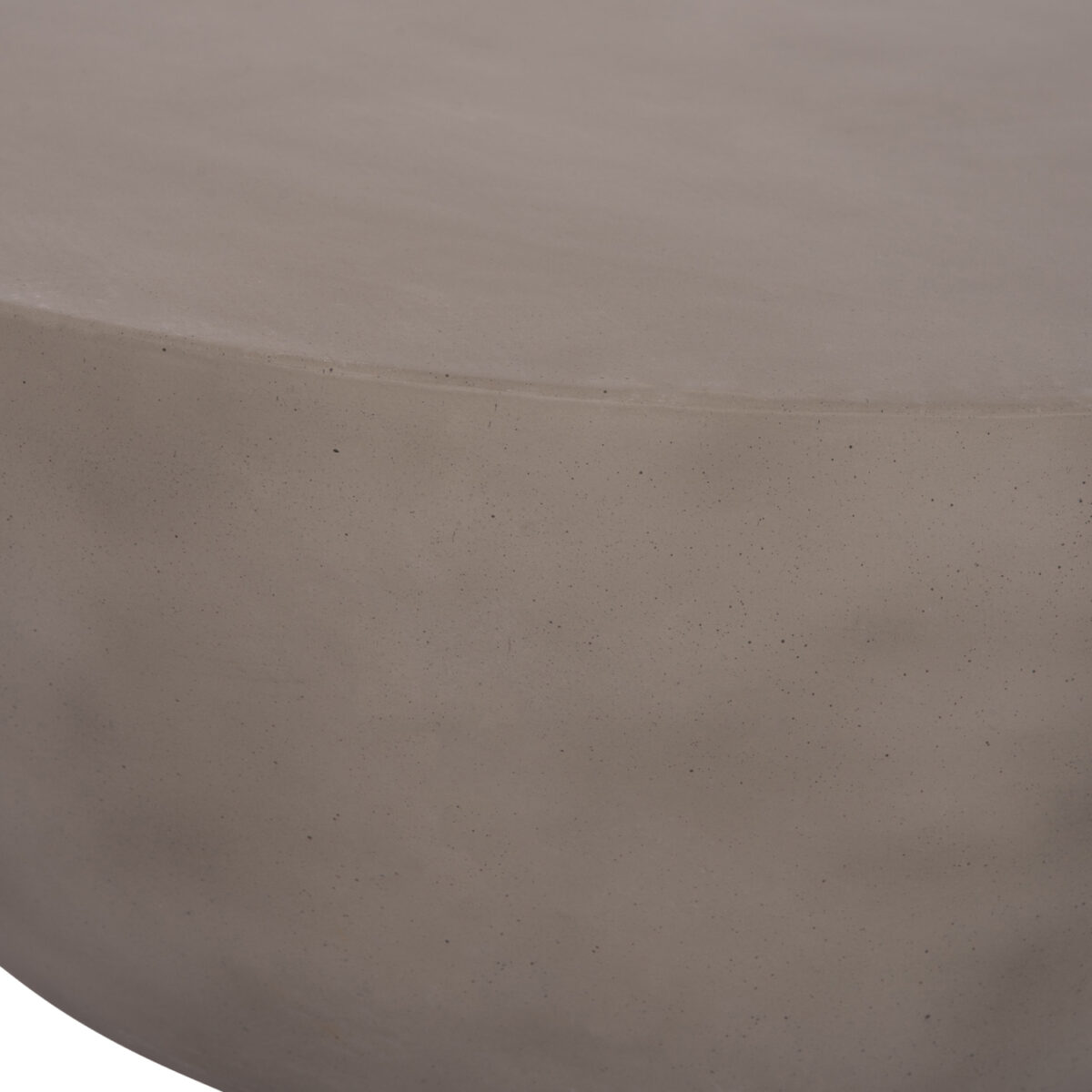 ΤΡΑΠΕΖΙ ΣΑΛΟΝΙΟΥ ΣΤΡΟΓΓΥΛΟ ALLAN HM18162.03 FIBER CEMENT ΣΕ ΓΚΡΙ--Φ92x49Υεκ. - Image 10