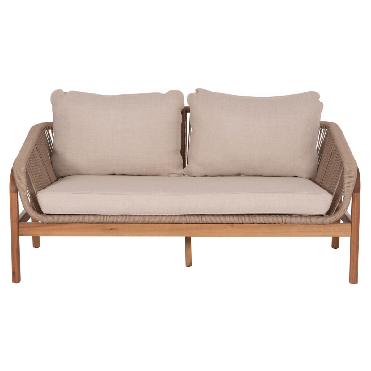 ΚΑΝΑΠΕΣ ΕΞ.ΧΩΡΟΥ 2ΘΕΣΙΟΣ ΣΕΙΡΑ OASIS SM6225 ΞΥΛΟ ΑΚΑΚΙΑΣ-ΑΛΟΥΜΙΝΙΟ-ΣΧΟΙΝΙ 156x82x73Υ - Image 3