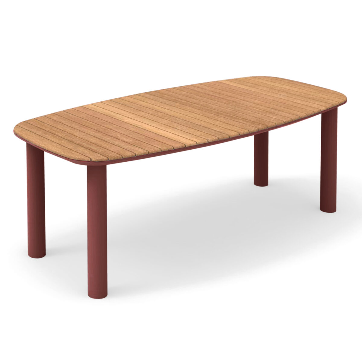 ΣΕΤ ΤΡΑΠΕΖΑΡΙΑΣ ΕΞ.ΧΩΡΟΥ EUTOPIA SM21128.05 ΜΕ ΤΡΑΠΕΖΙ & 6 ΠΟΛΥΘΡΟΝΕΣ--ΚΟΚΚΙΝΟ/ΜΠΕΖ - Image 3