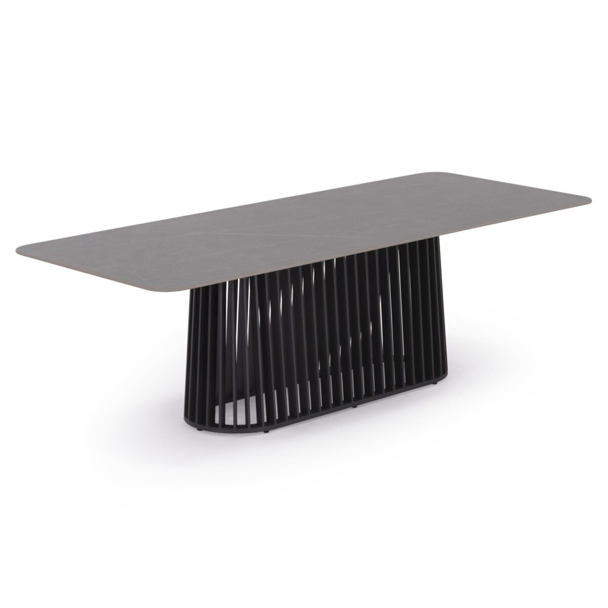 ΣΕΤ ΤΡΑΠΕΖΑΡΙΑΣ ΕΞ.ΧΩΡΟΥ ETERNITY SM21130.01 ΜΕ ΤΡΑΠΕΖΙ & 8 ΠΟΛΥΘΡΟΝΕΣ--ΣΚΟΥΡΟ ΓΚΡΙ - Image 3