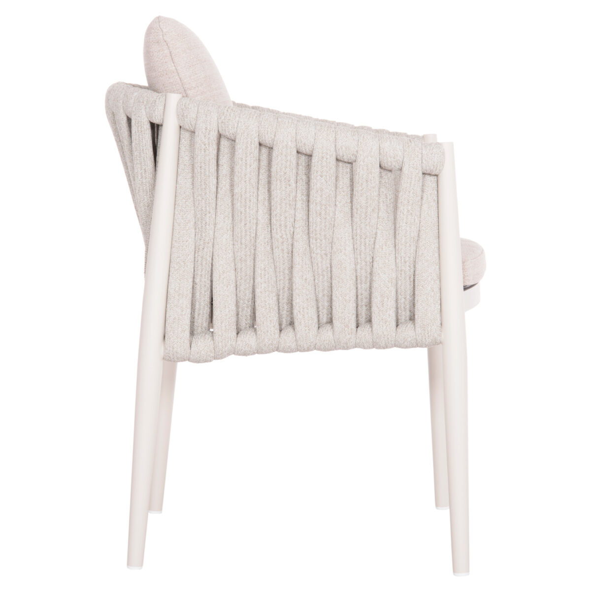 ΠΟΛΥΘΡΟΝΑ ΤΡΑΠΕΖΑΡΙΑΣ KWEEN SM6210.02 ΚΡΕΜ ΑΛΟΥΜΙΝΙΟ-ΜΠΕΖ ΣΧΟΙΝΙ & OLEFIN 63x61x88Υ - Image 4