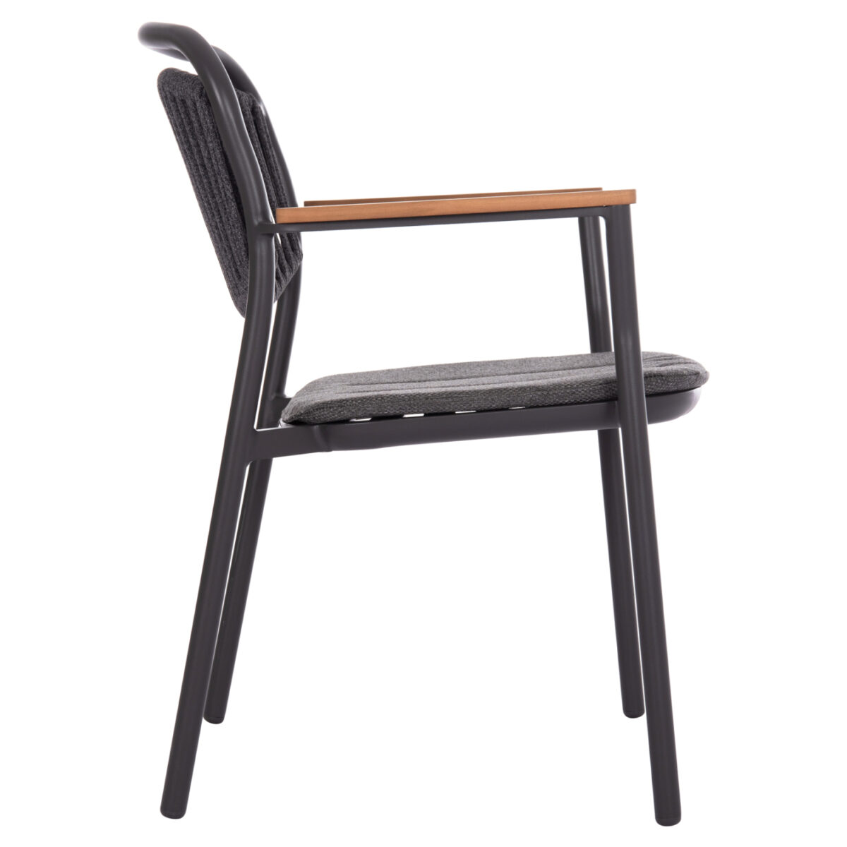 ΠΟΛΥΘΡΟΝΑ DEXTER SM6205.01 ΣΚΟΥΡΟ ΓΚΡΙ ΑΛΟΥΜΙΝΙΟ-ΣΧΟΙΝΙ-OLEFIN ΜΑΞΙΛΑΡΙ-ΤΕΑΚ ΜΠΡΑΤΣΑ - Image 4