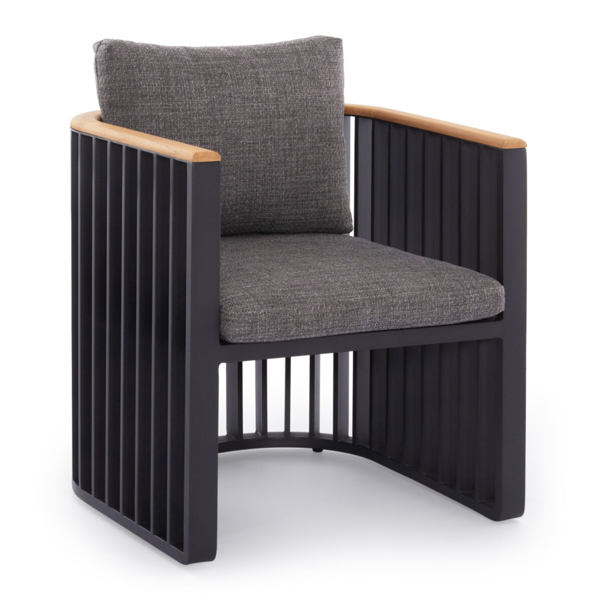 ΣΕΤ ΤΡΑΠΕΖΑΡΙΑΣ ΕΞ.ΧΩΡΟΥ ETERNITY SM21129.02 ΜΕ ΤΡΑΠΕΖΙ & 6 ΠΟΛΥΘΡΟΝΕΣ--ΣΚΟΥΡΟ ΓΚΡΙ - Image 4