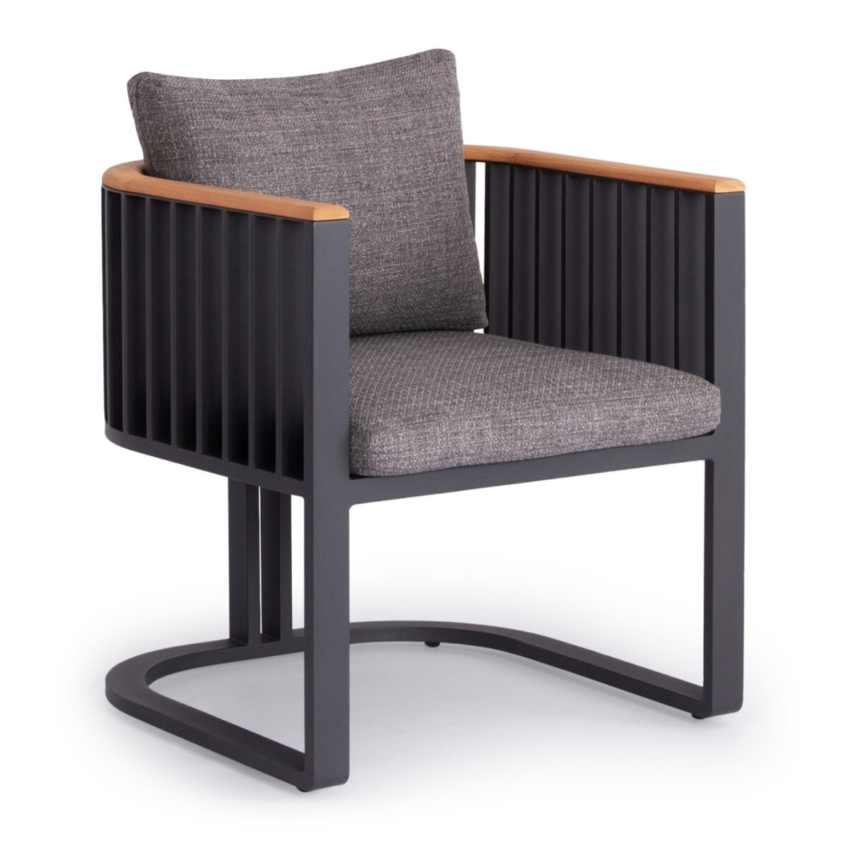 ΣΕΤ ΤΡΑΠΕΖΑΡΙΑΣ ΕΞ.ΧΩΡΟΥ ETERNITY SM21130.01 ΜΕ ΤΡΑΠΕΖΙ & 8 ΠΟΛΥΘΡΟΝΕΣ--ΣΚΟΥΡΟ ΓΚΡΙ - Image 4