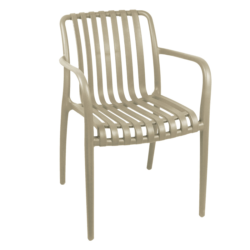 Πολυθρόνα Zoi pp σε cappucino απόχρωση 58.5x54x80εκ