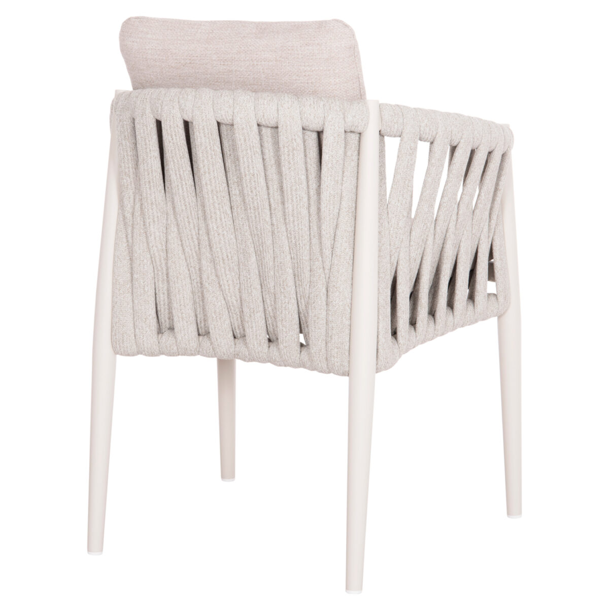 ΠΟΛΥΘΡΟΝΑ ΤΡΑΠΕΖΑΡΙΑΣ KWEEN SM6210.02 ΚΡΕΜ ΑΛΟΥΜΙΝΙΟ-ΜΠΕΖ ΣΧΟΙΝΙ & OLEFIN 63x61x88Υ - Image 5