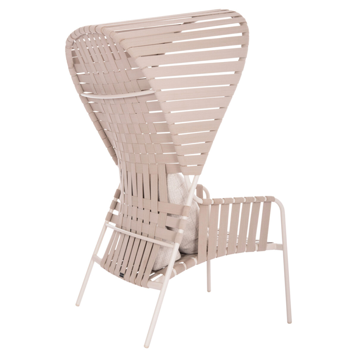 ΠΟΛΥΘΡΟΝΑ ΑΛΟΥΜΙΝΙΟΥ STUNNER SM6323 ΚΡΕΜ ΜΕ ΜΠΕΖ ΣΧΟΙΝΙ & ΜΑΞΙΛΑΡΙΑ 94x89x168Υ - Image 5