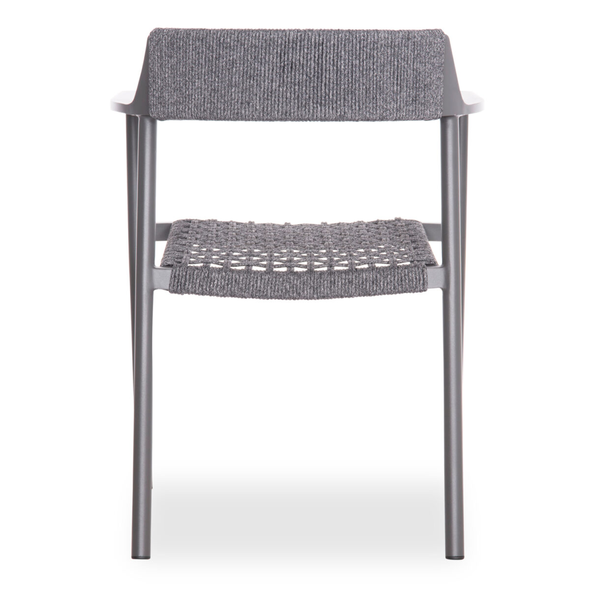 ΠΟΛΥΘΡΟΝΑ ΤΡΑΠΕΖΑΡΙΑΣ HELIA SM6200.01 ΣΚΟΥΡΟ ΓΚΡΙ ΑΛΟΥΜ.& P.E. ΣΧΟΙΝΙ 56,5x56x77Υεκ - Image 6