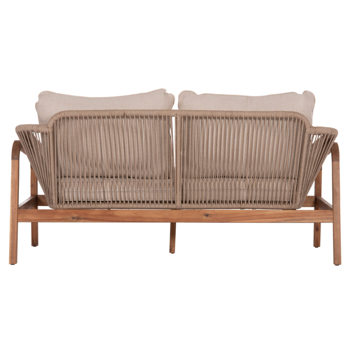 ΚΑΝΑΠΕΣ ΕΞ.ΧΩΡΟΥ 2ΘΕΣΙΟΣ ΣΕΙΡΑ OASIS SM6225 ΞΥΛΟ ΑΚΑΚΙΑΣ-ΑΛΟΥΜΙΝΙΟ-ΣΧΟΙΝΙ 156x82x73Υ - Image 6