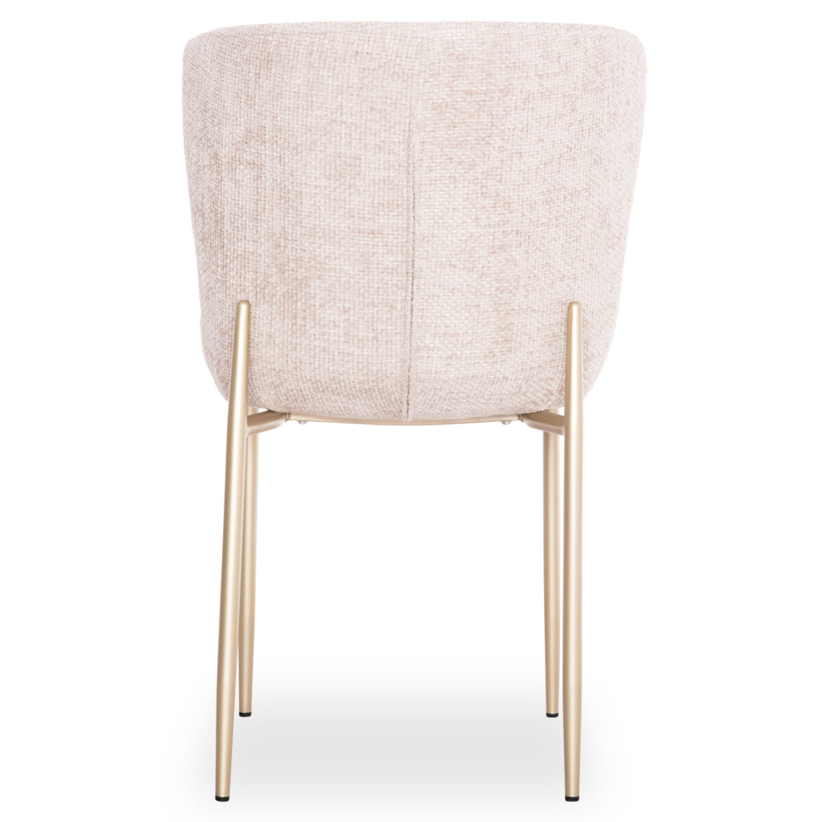 Καρέκλα Τραπεζαρίας Obsession SM18101.01 Σαμπανί ύφασμα-Μέταλλο Σαμπανί 52.5x63x79Υεκ - Image 6