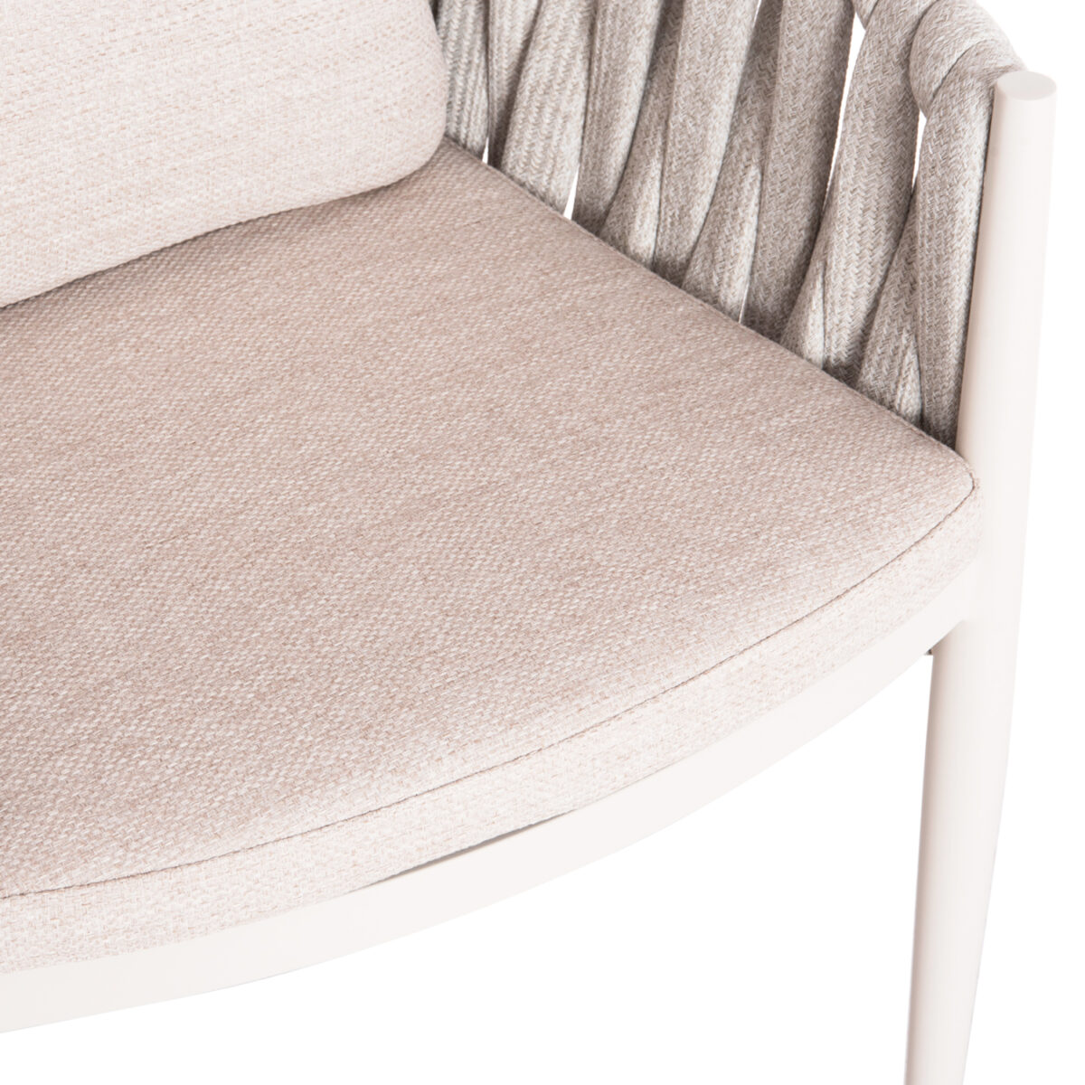 ΠΟΛΥΘΡΟΝΑ ΤΡΑΠΕΖΑΡΙΑΣ KWEEN SM6210.02 ΚΡΕΜ ΑΛΟΥΜΙΝΙΟ-ΜΠΕΖ ΣΧΟΙΝΙ & OLEFIN 63x61x88Υ - Image 7