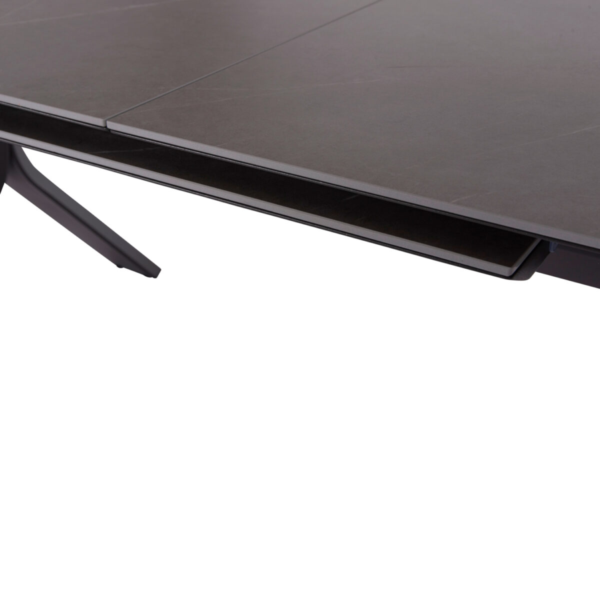 ΕΠΕΚΤΕΙΝΟΜΕΝΟ ΤΡΑΠΕΖΙ ΕΞ.ΧΩΡΟΥ ANDROMEDA(L) SM6184.02 ΓΚΡΙ ΑΛΟΥΜ. & SINTERED STONE TOP 240 έως 300x100x76,5Υ - Image 8