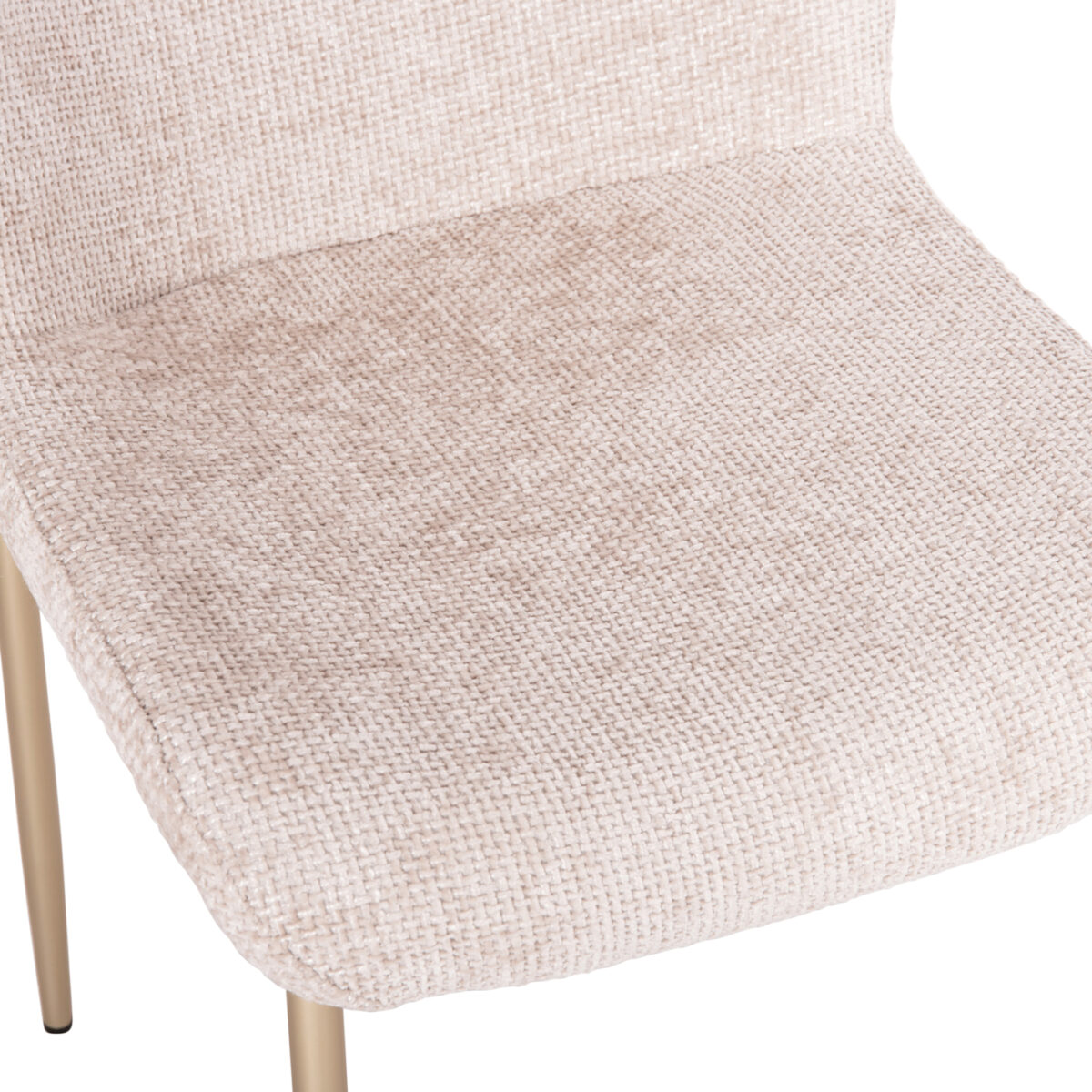 Καρέκλα Τραπεζαρίας Obsession SM18101.01 Σαμπανί ύφασμα-Μέταλλο Σαμπανί 52.5x63x79Υεκ - Image 8