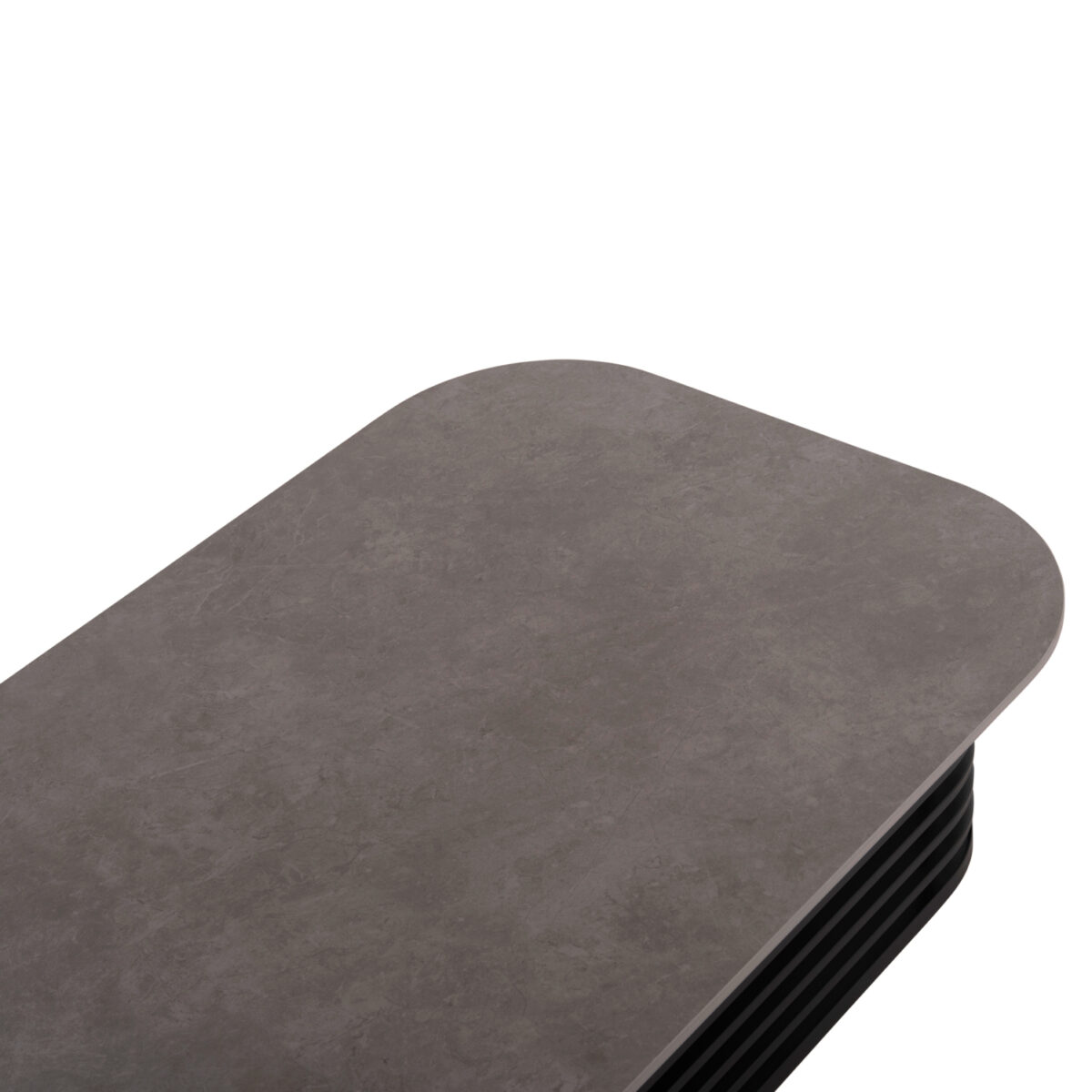 ΣΕΤ ΣΑΛΟΝΙ ΕΞ.ΧΩΡΟΥ 4ΤΜΧ AURA SM6193.01 ΣΚΟΥΡΟ ΓΚΡΙ ΑΛΟΥΜΙΝΟ--ΓΚΡΙ OLEFIN ΥΦΑΣΜΑ-ΠΕΤΡΑ - Image 9