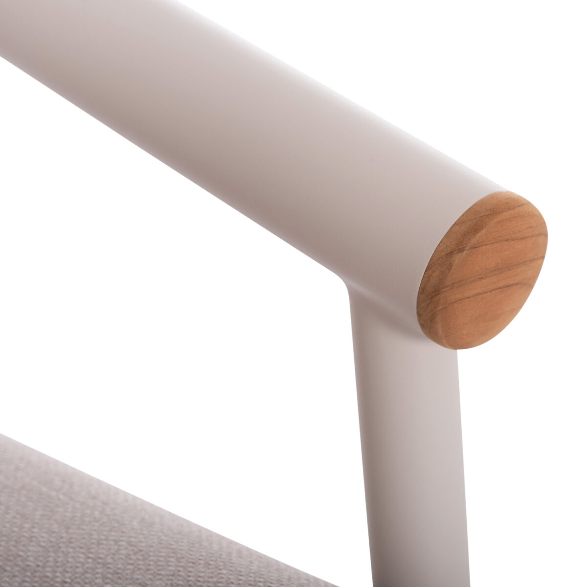 ΠΟΛΥΘΡΟΝΑ ΤΡΑΠΕΖΑΡΙΑΣ ΣΕΙΡΑ EUTOPIA SM6239.02 ΚΡΕΜ ΑΛΟΥΜΙΝΙΟ-ΜΠΕΖ OLEFIN 62x66x78Υεκ. - Image 9